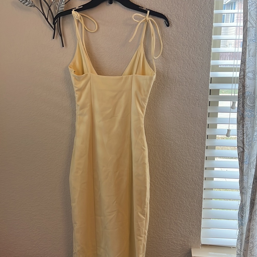 Camila coelho Aaliyah Midi Dress in Butter Yellow - Picture 11 of 12